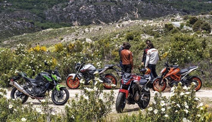 Comparativa motos naked 9