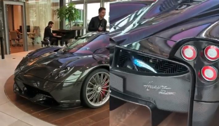 jorge lorenzo pagani huayra roadster