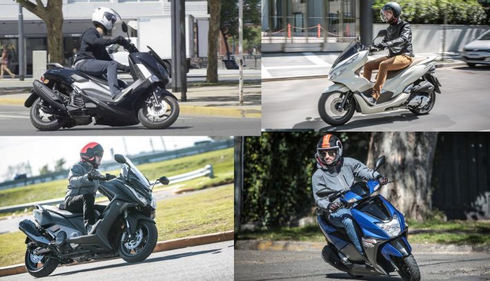 scooter yamaha kymco honda tvs