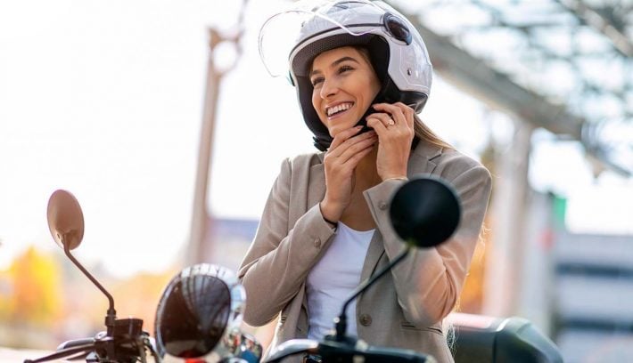 casco moto seguridad