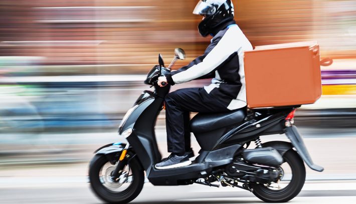 Moto repartidor