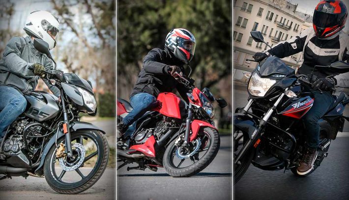 Bajaj TVS Hero motos indias