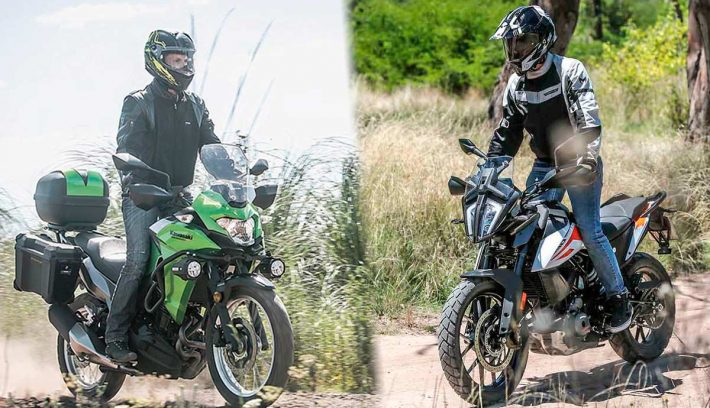 Kawasaki Versys 300 vs KTM 390 Adventure mas elegidas portada