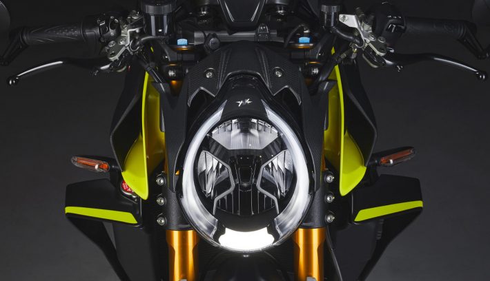 MV Agusta Brutale 1000 RR 2021 detalle faro principal LED