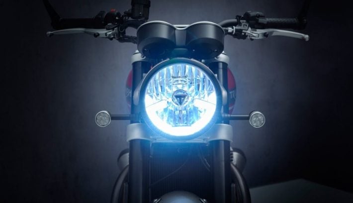 Triumph Speed Twin 2021 faro delantero