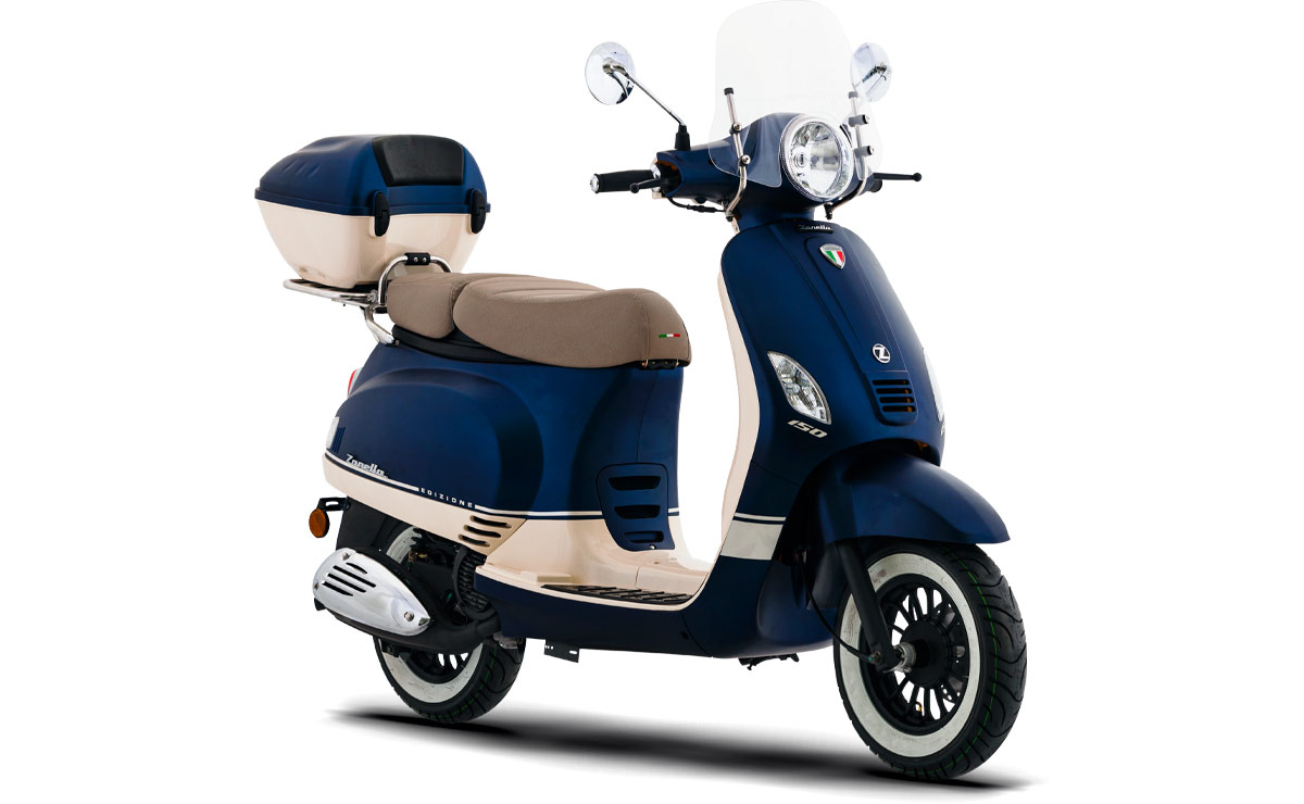 Zanella scooter LT Edizione azul mate