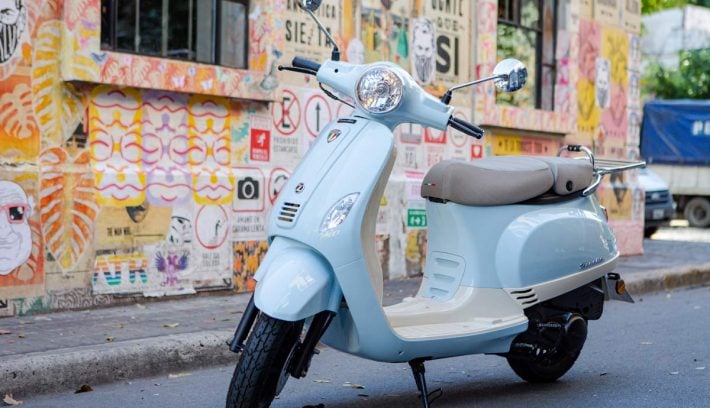 Zanella scooter accion detenida