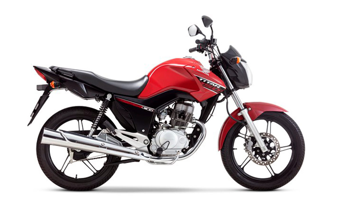 mejores motos de 150cc en Argentina Honda CG Titan 150