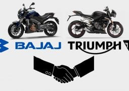 Bajaj Triumph acuerdo colaboración