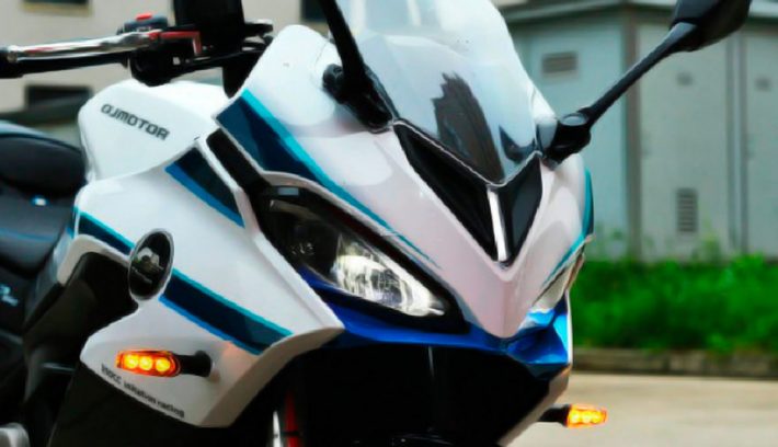 Hermana Benelli QJ Sai 350 frontal faro principal
