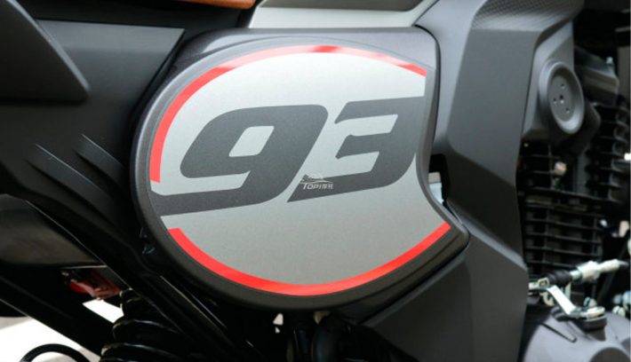 Honda CBF190TR detalle 93 lateral