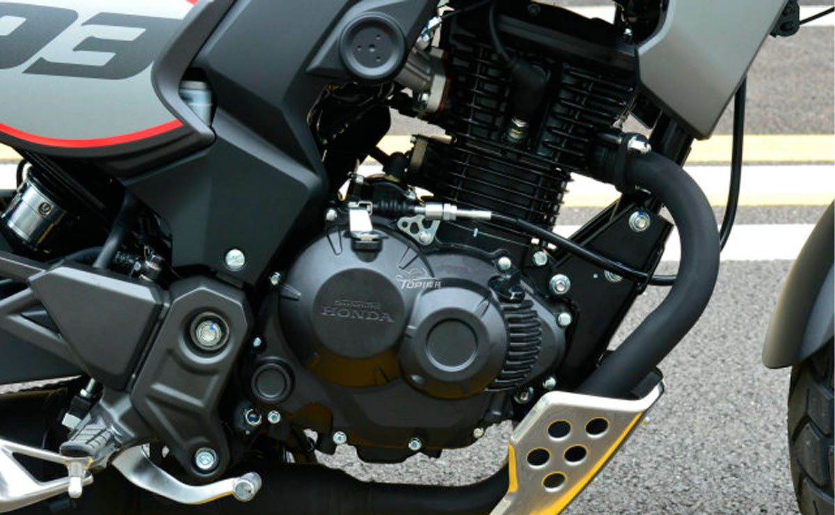 Honda CBF190TR detalle motor