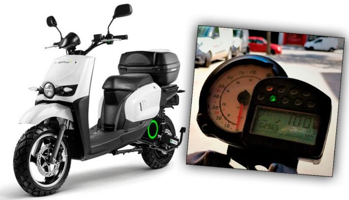 Motos eléctricas Silence S03 tablero