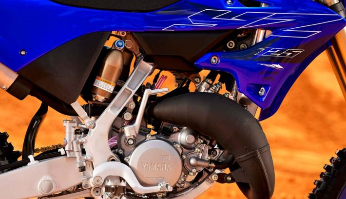 Yamaha YZ 125 motor detalle