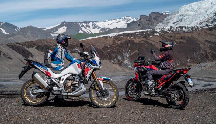 Honda Africa Twin 2022 ambas versiones