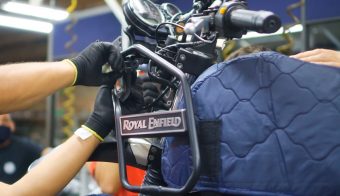 Royal Enfield llegó a Colombia fábrica moto
