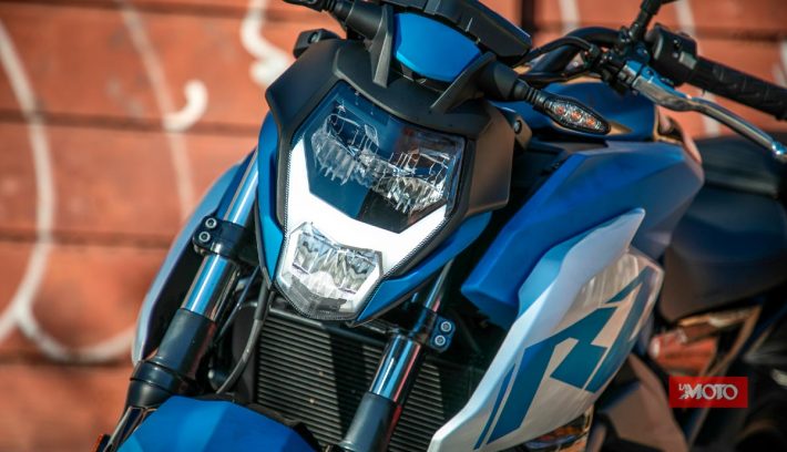 Zanella RZ400 by CFMoto detalle faro principal