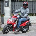 Aprilia SR160 accion Imagen relacionada