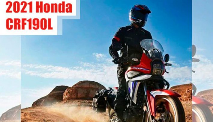 Honda CRF190L Africa Twin baja cilindrada acción desierto