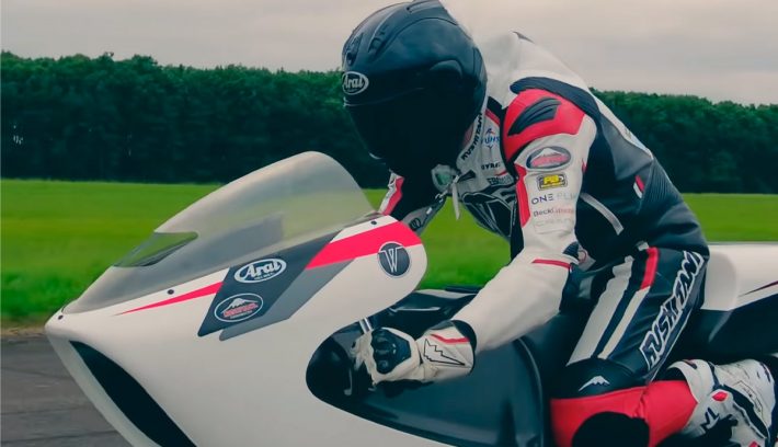 Moto mas rapida del mundo ataca de nuevo