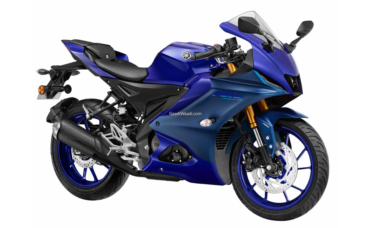 Nueva Yamaha 2022 R15 V4 azul