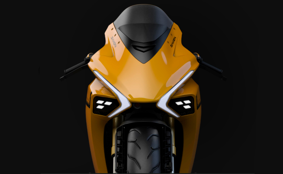 Damon Hypersport moto deportiva eléctrica frontal
