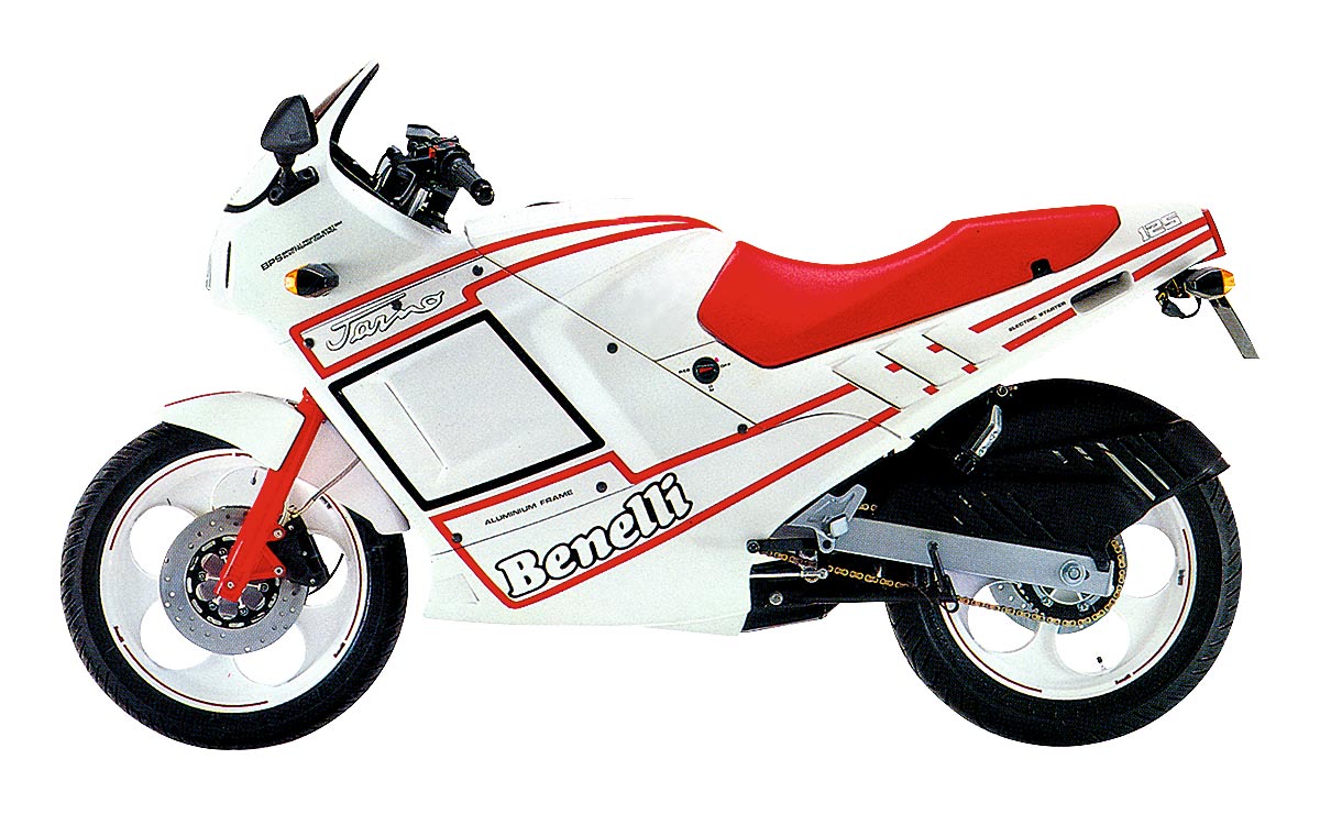 Las mejores motos deportivas 125cc Benelli Jarno