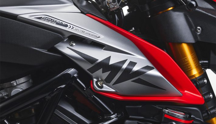 MV Agusta Brutale 1000 RR Nürburgring detalle panel lateral