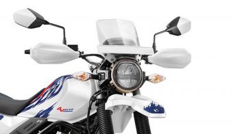 Moto Adventure 200cc detalle faro delantero