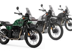 Royal Enfield Himalayan tres colores