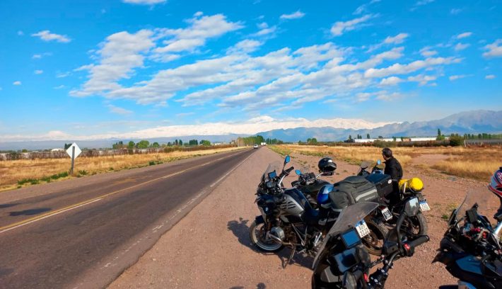 Viajar en moto ruta