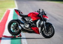 Ducati Streetfighter V2 2022 roja