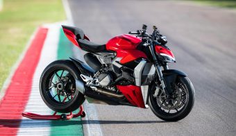 Ducati Streetfighter V2 2022 roja