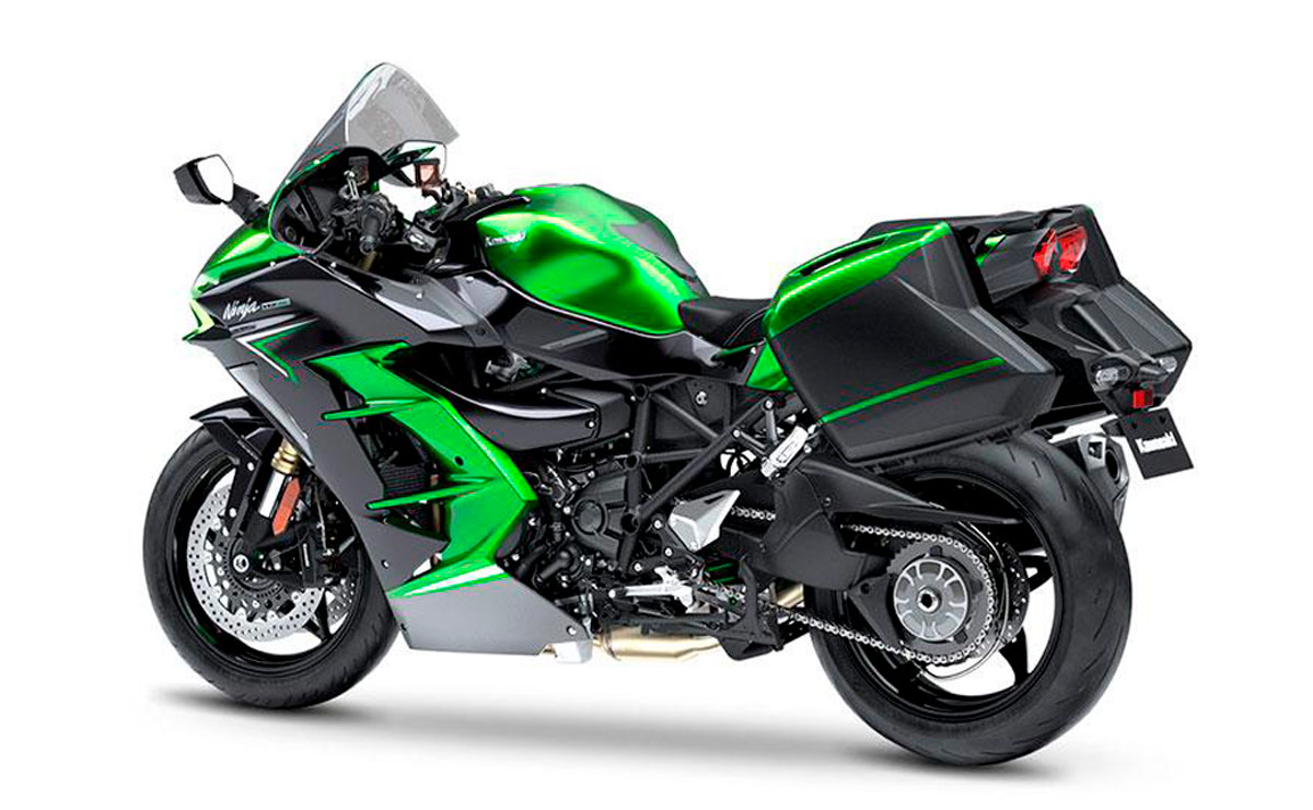 Kawasaki Ninja H2 2022 verde