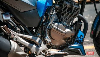 Kiden KD150-Z azul motor carburador