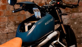 Moto eléctrica Maeving RM1 vista detalle