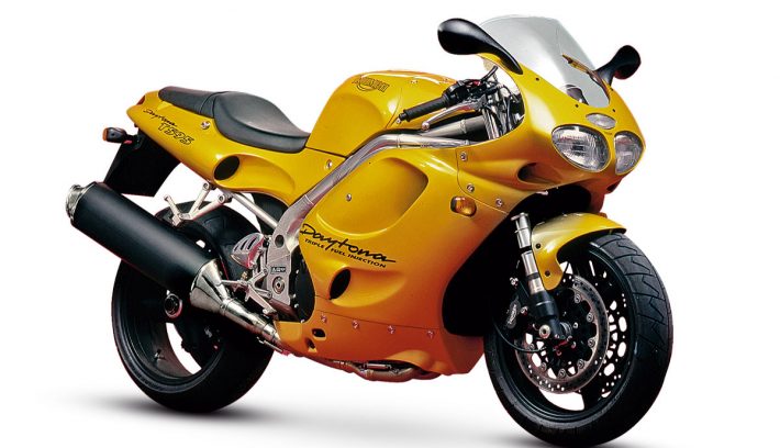 Motos deportivas de los 90 Triumph Daytona T595