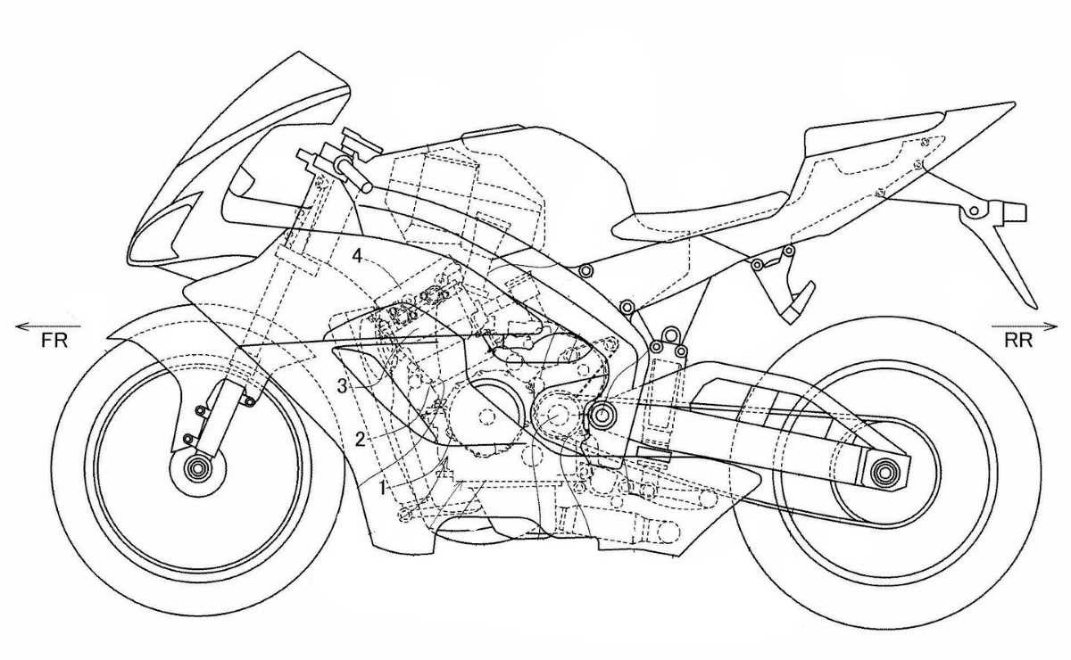 Patentes Honda Fireblade 2022