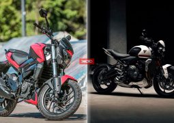 Bajaj Triumph Dominar Trident portada