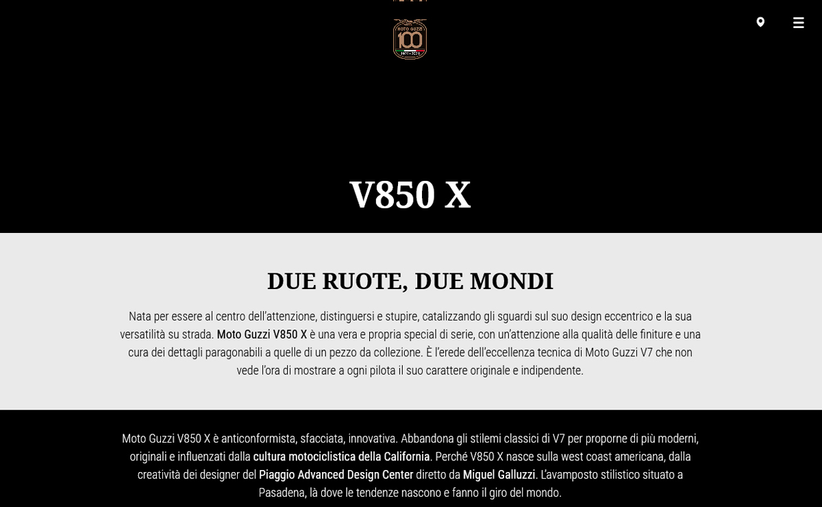 Moto Guzzi V850X