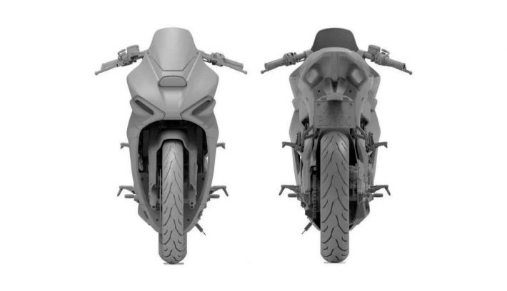 Moto china bicilíndrico turboalimentado