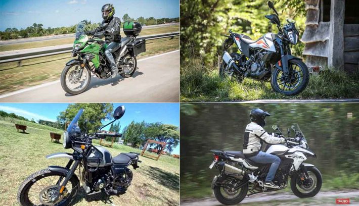 Motos Trail Adventure más vendidas 2021 Argentina