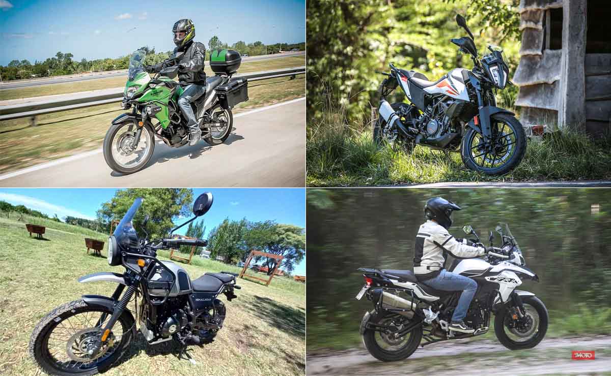Motos Trail Adventure más vendidas 2021 Argentina