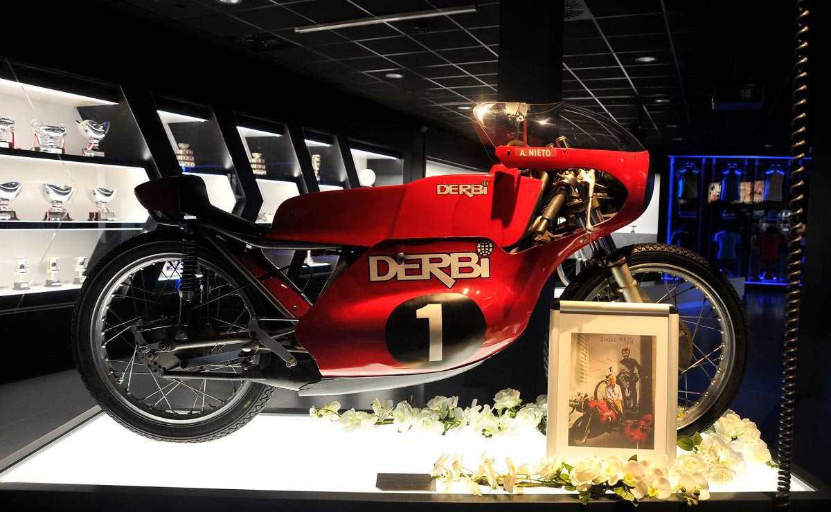 Museo Rafa Nadal moto Ángel Nieto