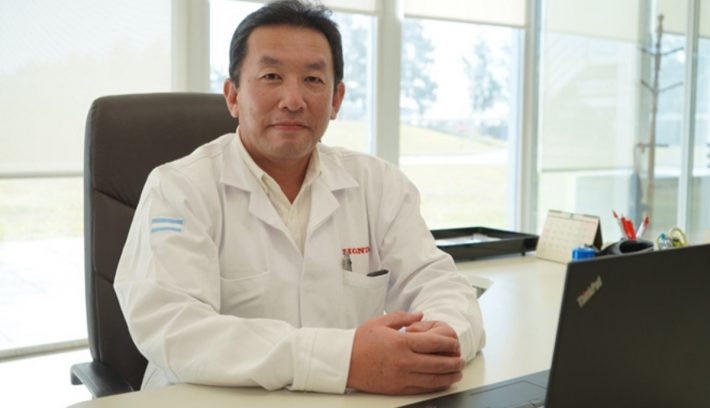 Takashi Fujisaki Presidente de Honda Motor Argentina