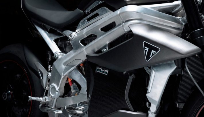 Motos eléctricas Triumph TE-1 prototipo