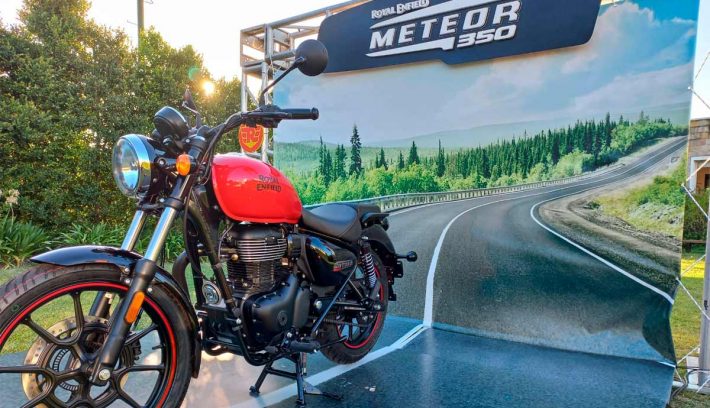 Royal Enfield Meteor 350 en Argentina presentación