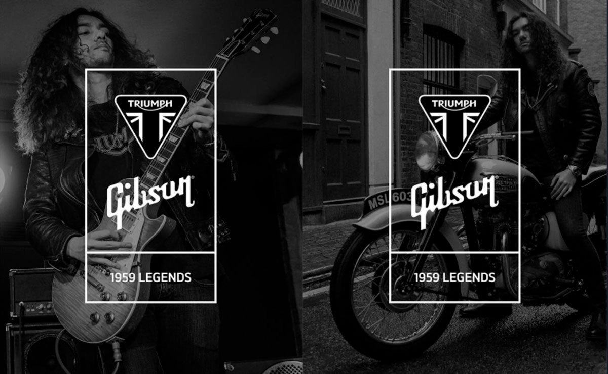 Triumph y Gibson acuerdo especial