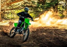 Kawasaki KX250 2023 verde