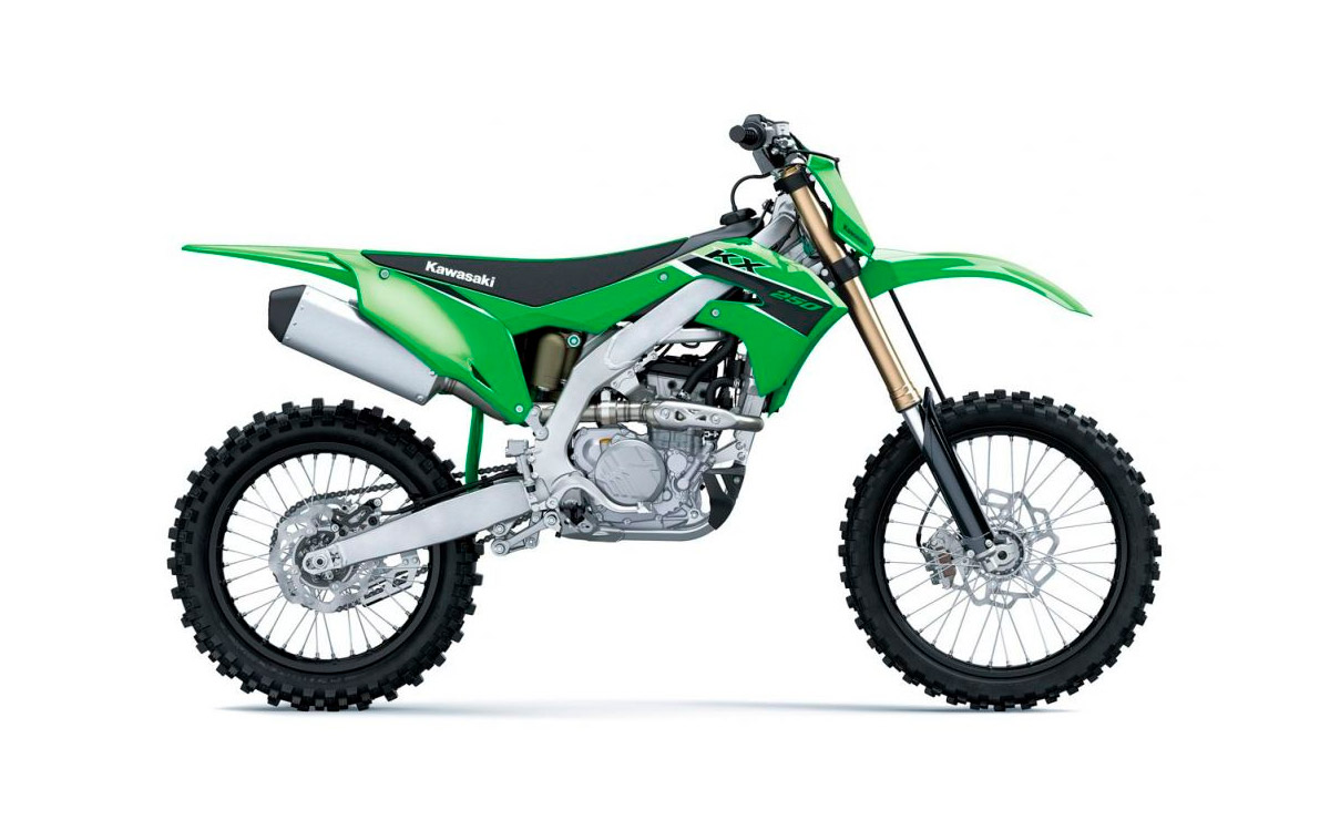 Kawasaki KX250 2023 verde